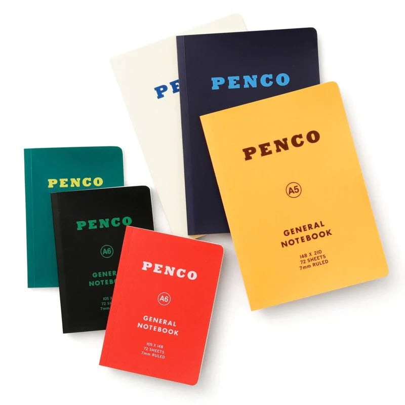 Hightide Penco Soft PP Notebook (Multiple Colours)