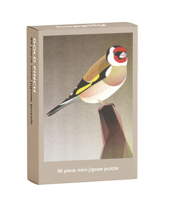 Gold Finch 99 Piece Mini Jigsaw Puzzle