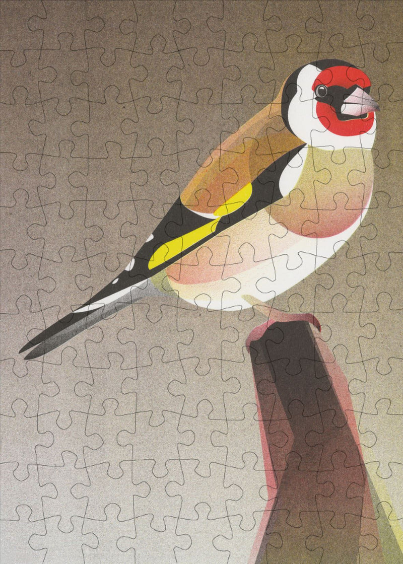 Gold Finch 99 Piece Mini Jigsaw Puzzle