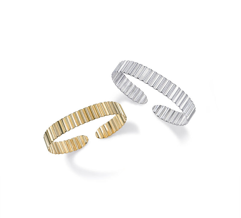 Classic Ondulée Bangle (Silver or Gold)