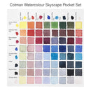 Winsor & Newton Cotman Watercolour Half Pans Pocket Sets (Set of 8 + Brush)