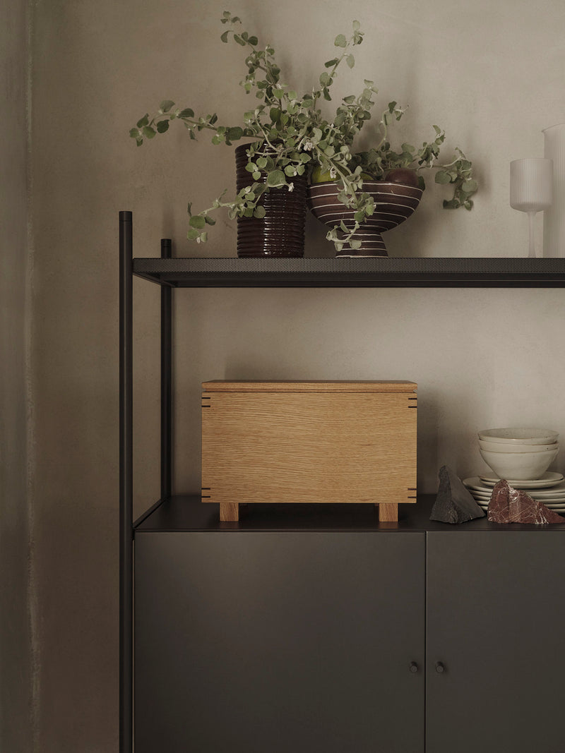 Ferm Living Brura Bowl - Coffee/White