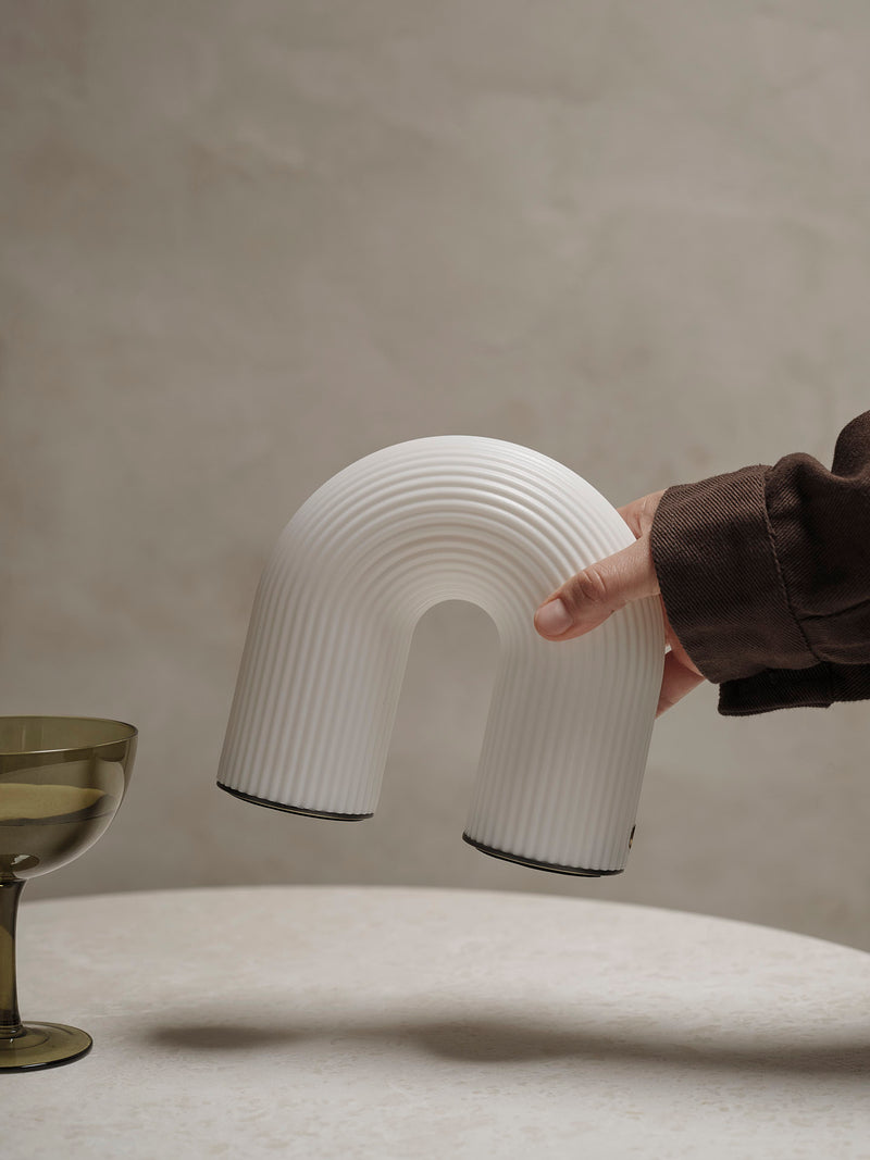 Ferm Living - Vuelta Portable Lamp - White