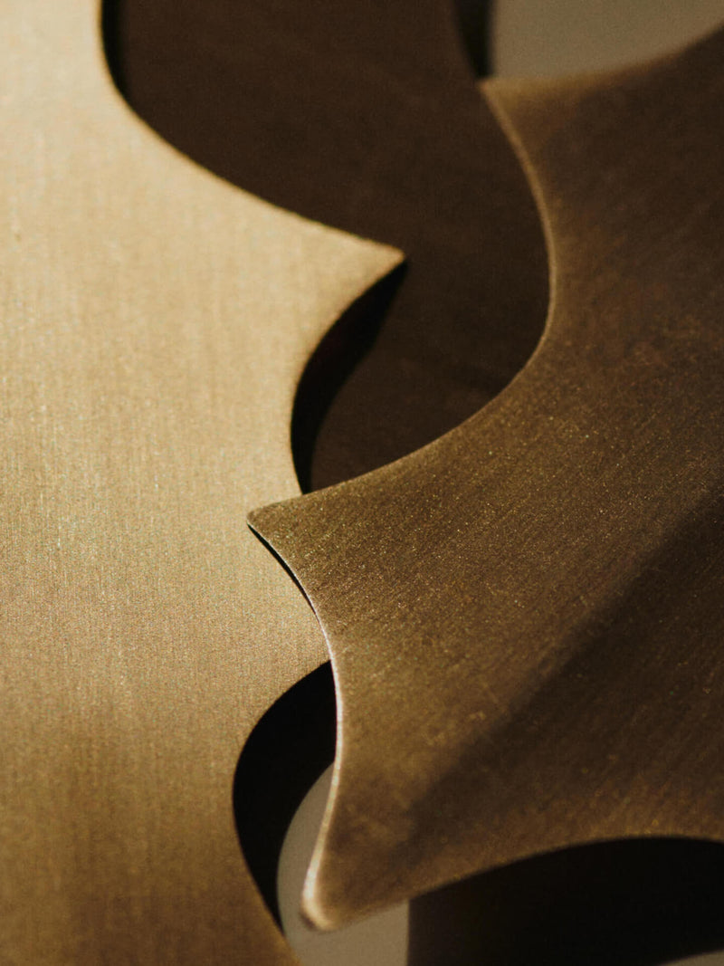 Ferm Living Holly Leaf Brass Ornaments (Set of 4)