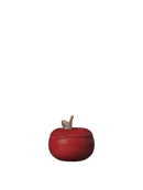 Ferm Living Apple Ceramic Container - Deep Red