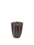 Ferm Living Dedali Vase - Medium - Dark Brown