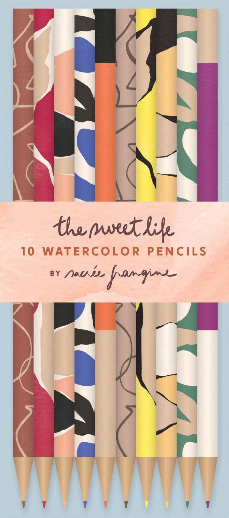 Sweet Life Watercolour Pencils (Set of 10)