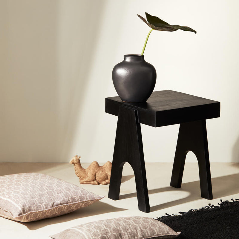 Day Home - Narcissus Small Black Side Table