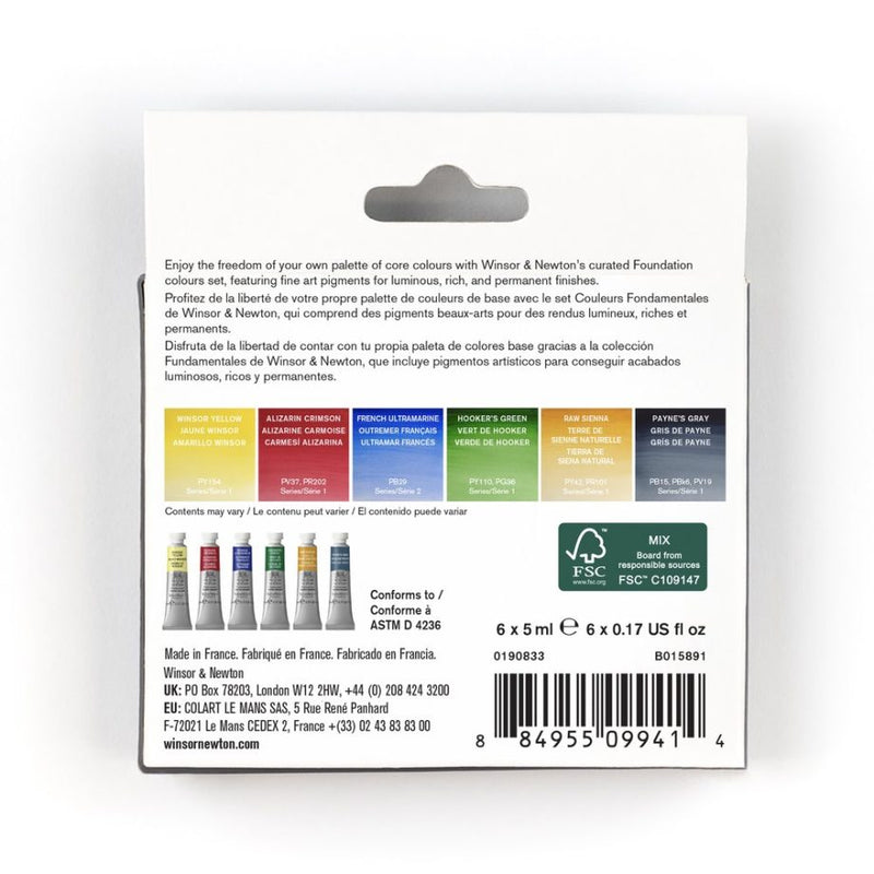Winsor & Newton Professional Set (Set of 6)
