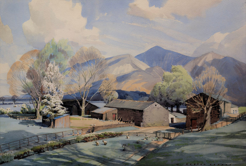 How Farm and Skiddaw - Original Painting by William Heaton Cooper R.I. (1903 - 1995)