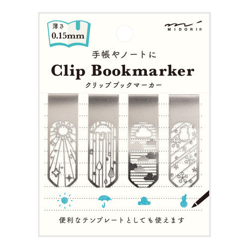 Midori Clip Bookmarker Weather