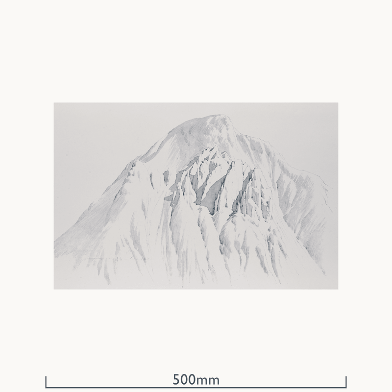 Great Gable, Monochrome (William Heaton Cooper)