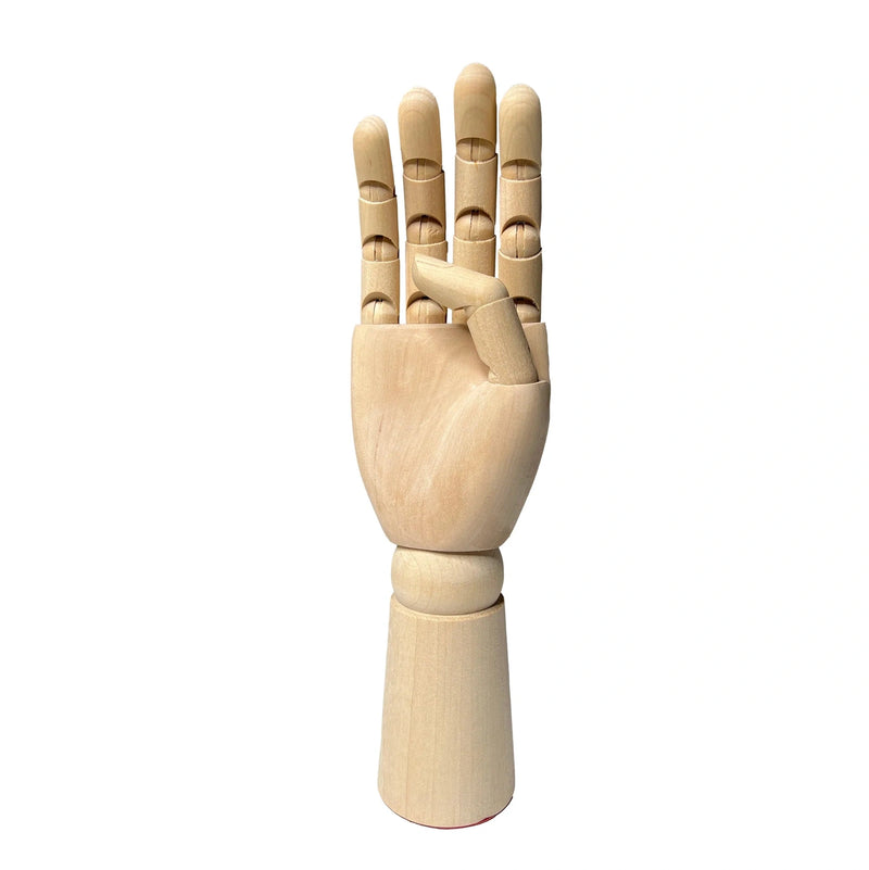 Wooden Manikin Hand (12 inches / 30cm)