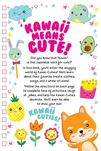 Kawaii Cuties: Scratch and Sketch by Becky Herrick & Jannie Ho