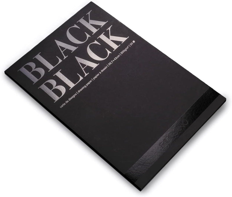 Fabriano Black Black Pad A4 (300gsm)