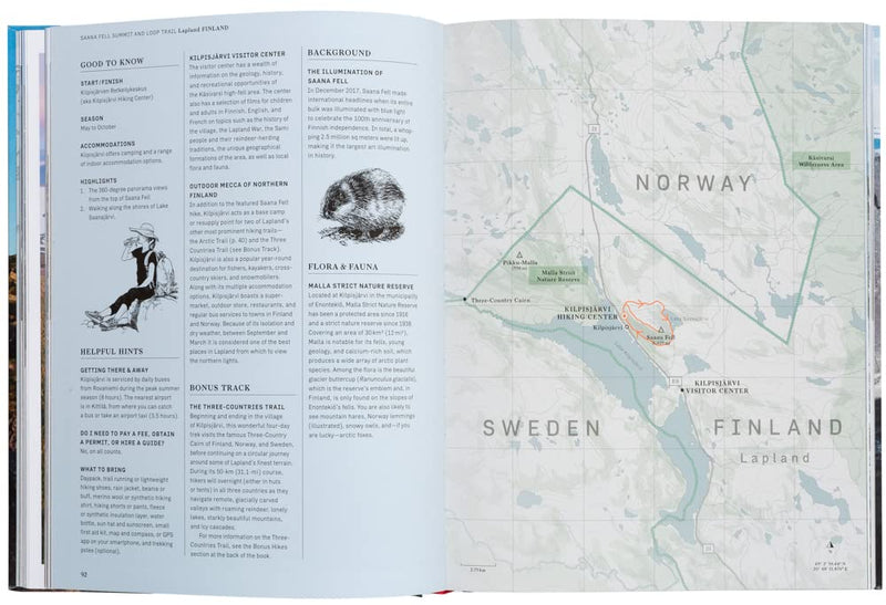 Wanderlust Nordics: Exploring Trails in Scandinavia by Cam Honan