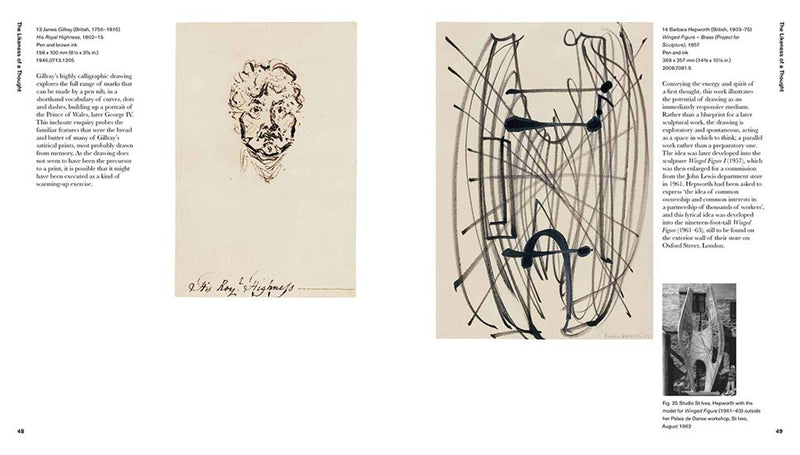 Lines of Thought: Drawing from Michaelangelo to Now by Isabel Seligman