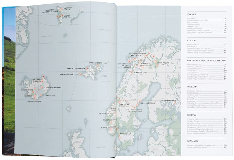 Wanderlust Nordics: Exploring Trails in Scandinavia by Cam Honan