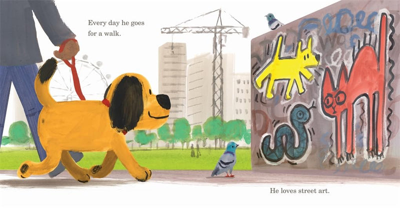 Henry the Artistic Dog By Justin Worsley (HB)