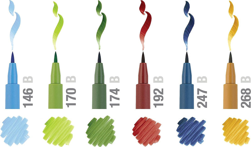 Faber Castell PITT Artists' Pens Sets - Landscape (Set of 6)