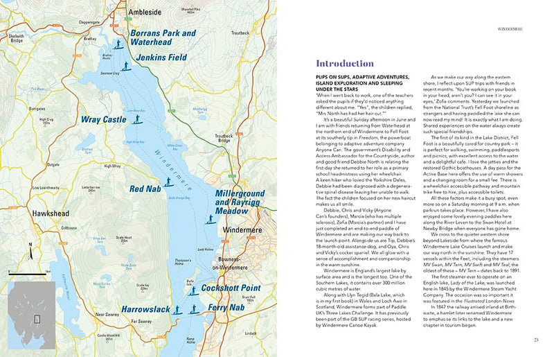 Stand-up Paddleboarding in the Lake District: Beautiful places to paddleboard in Cumbria by Jo Moseley