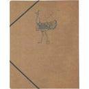 Flying Spirit Kraft Folder with Elastic Strap (A4)