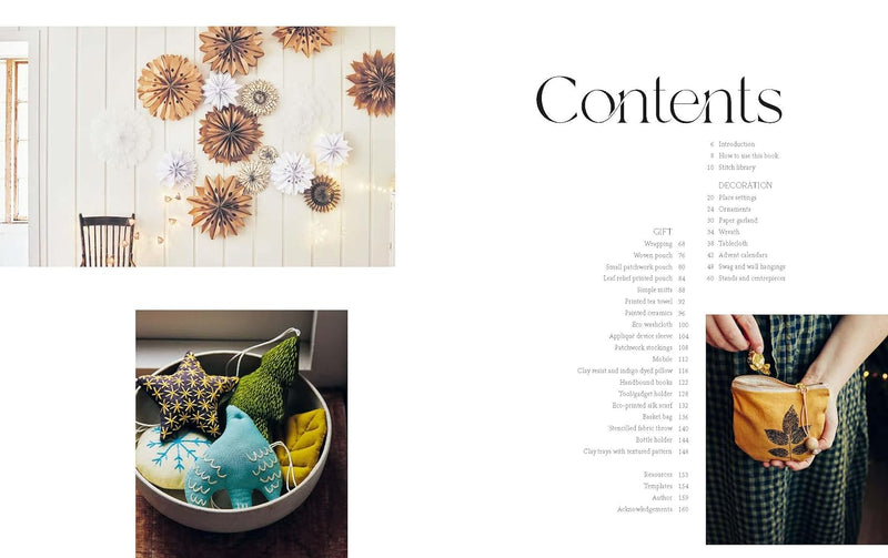 Winter Celebrations: A Modern Guide to a Handmade Christmas by Arounna Khounnoraj