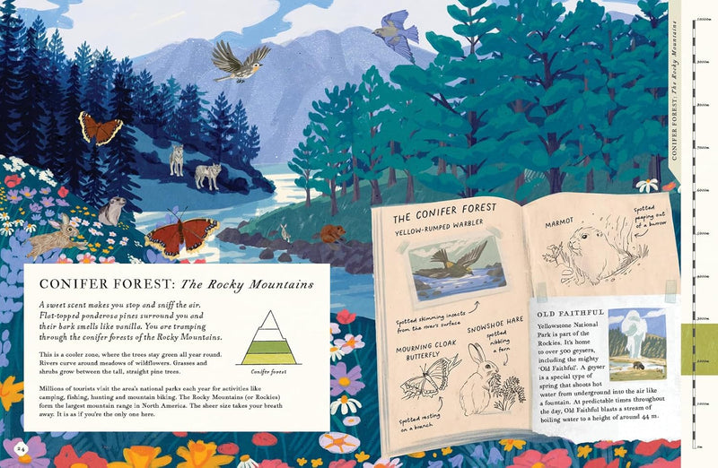 There's a Mountain in This Book: 1 (Young Explorers) by Rachel Elliot