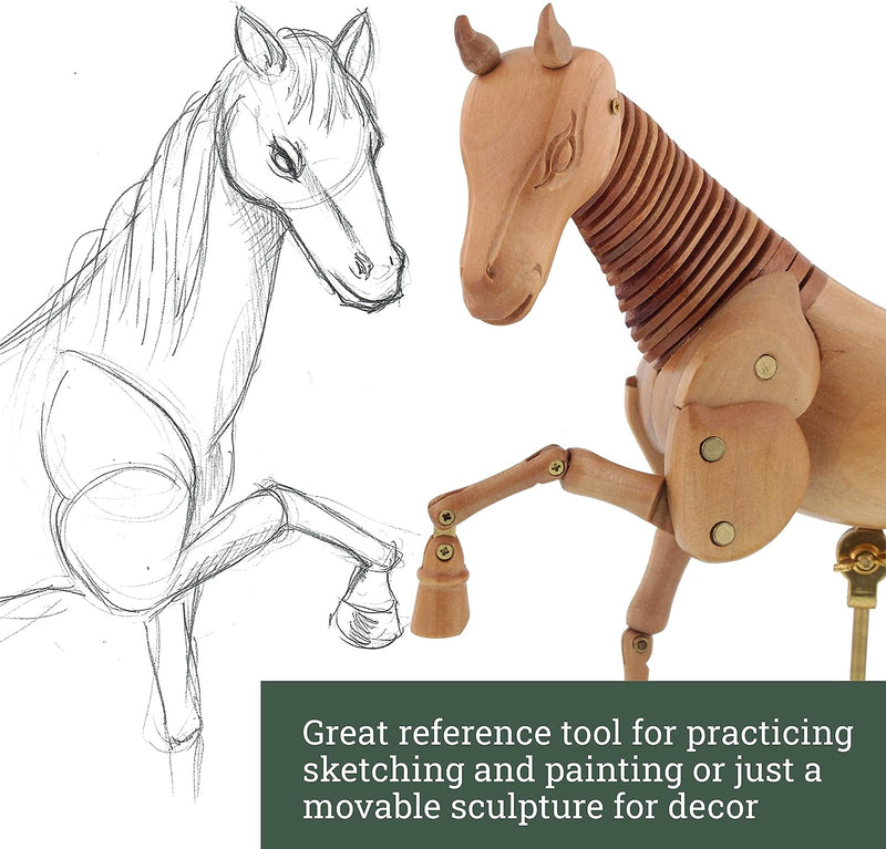 Artist's Wooden Horse Manikin