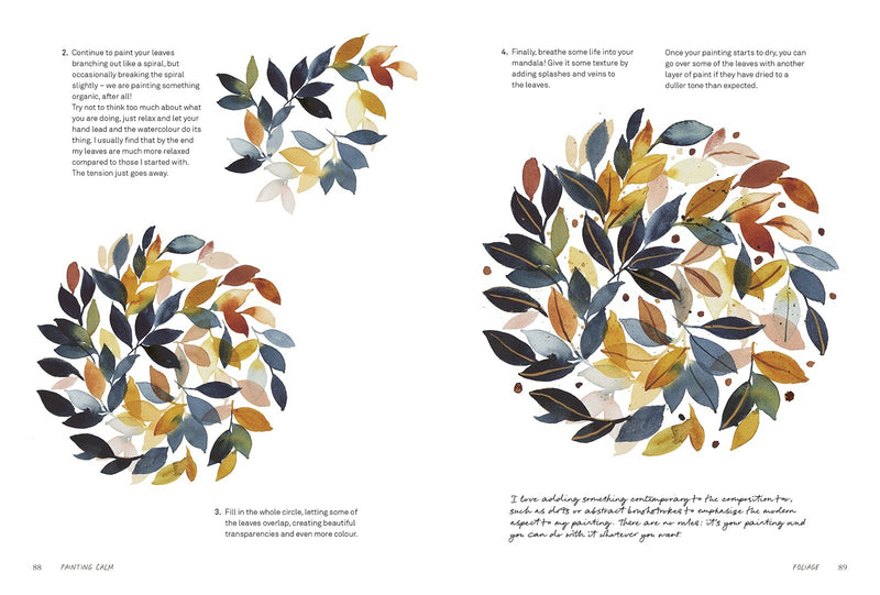 Painting Calm: Connect to Nature through the Art of Watercolour by Inga Buividavice