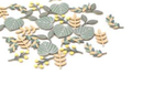 Midori PCM Decoration Sticker Leaves assorted designs