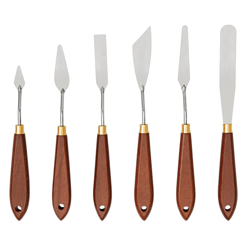 Liquitex Basics Metal Painting Knife (Set of 6)