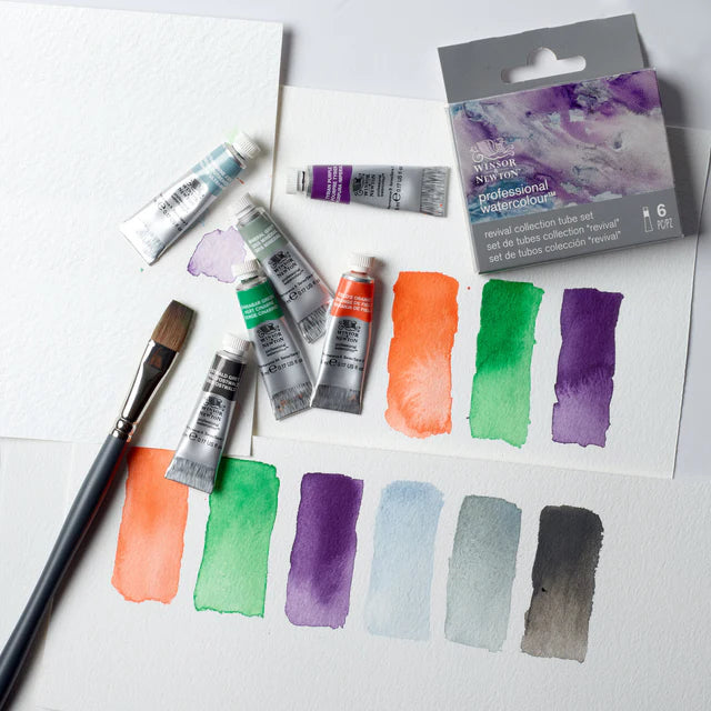 Winsor & Newton Revival Collection Tube Set 6 x 5ml Tubes