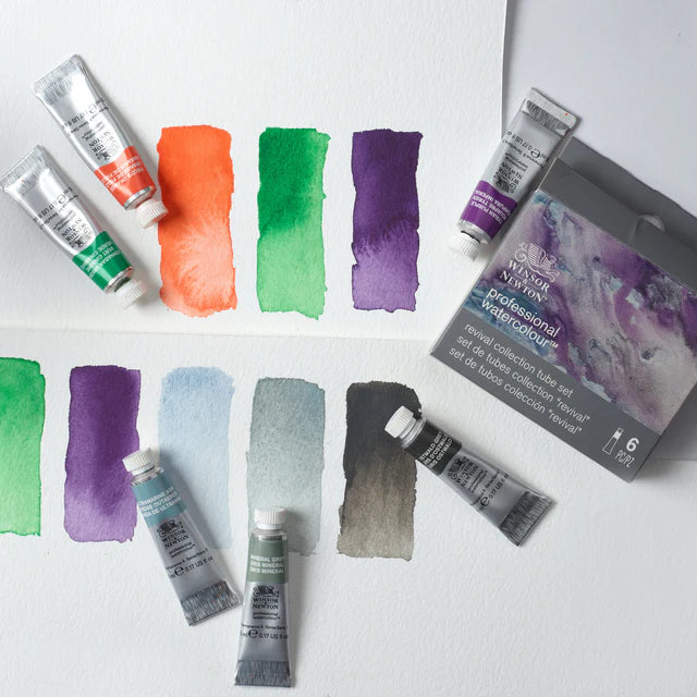 Winsor & Newton Revival Collection Tube Set 6 x 5ml Tubes