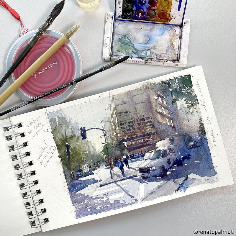 Hahnemuhle Bamboo Carnet de Voyage Mixed Media Pad (15.3x25cm)