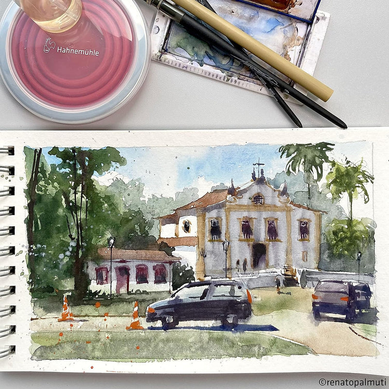 Hahnemuhle Bamboo Carnet de Voyage Mixed Media Pad (15.3x25cm)