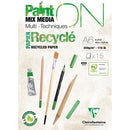 Clairefontaine Paint On Recycled Paper Pad