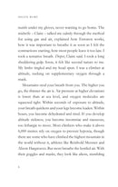 A Line Above The Sky: A Story of Mountains and Motherhood by Helen Mort