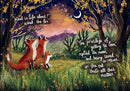 Fox Under The Moon by Stacey Mcneill