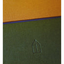 Ringbound Fabric Covered Sketchbook Forest Green - White Paper