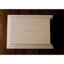 Ringbound Fabric Covered Sketchbook Moss Green - White Paper