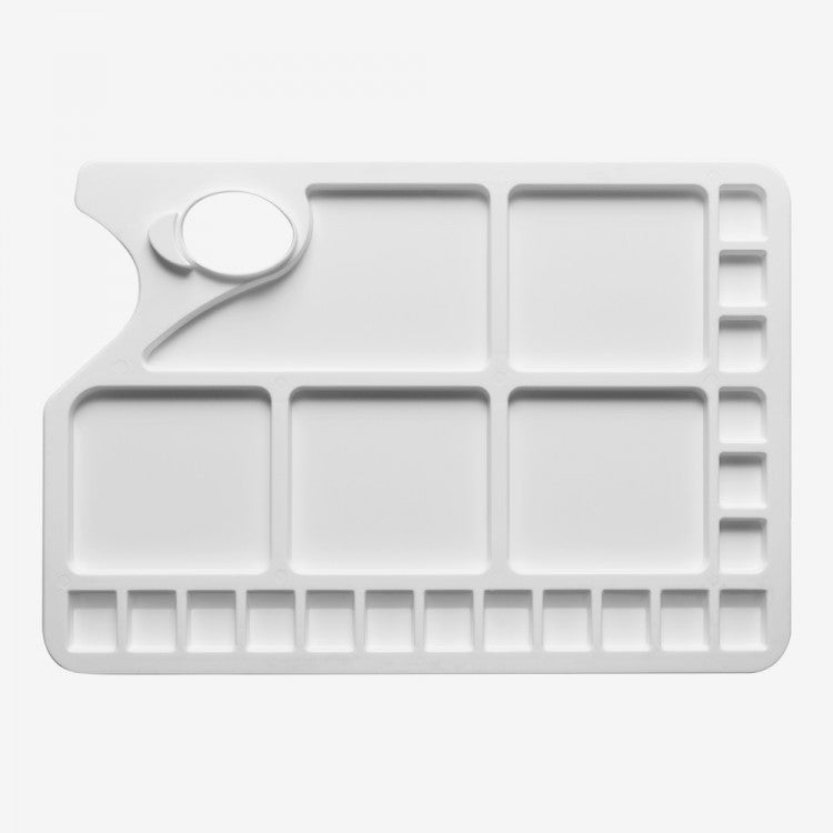 Large Plastic Watercolour Mixing Palette (23 Well)