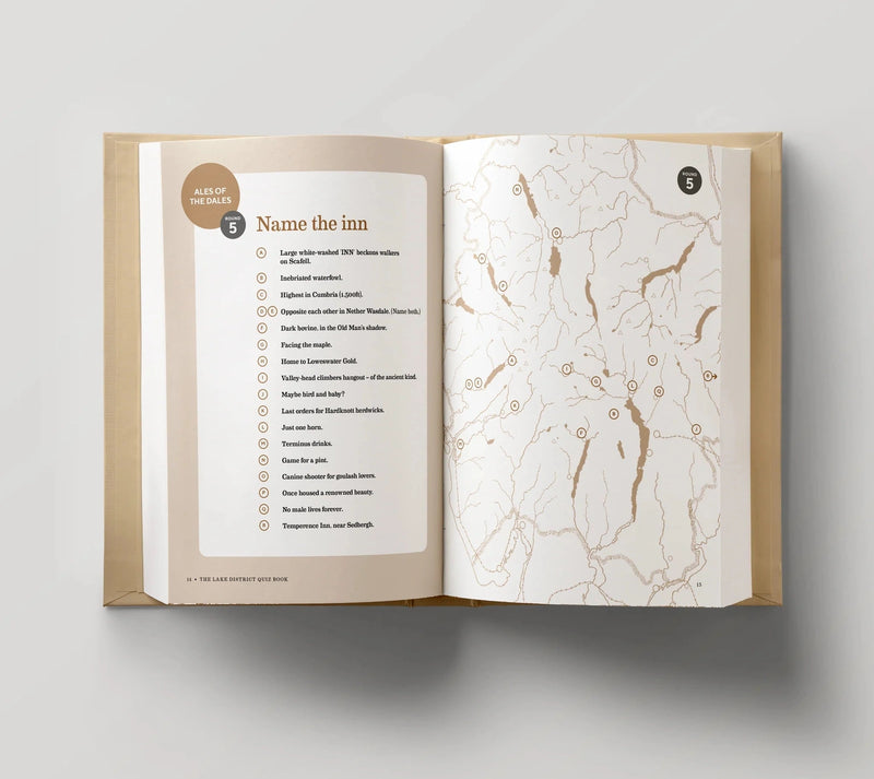 The Lake District Quiz Book by Inspired by Lakeland