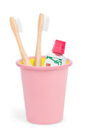 Enamel Tumbler Old Rose / Sulphur Yellow