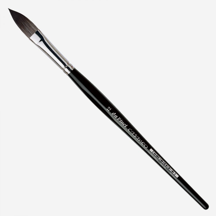 Da Vinci Casaneo Series 898 Oval Pointed Was Brush (Size 12)