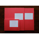 Art Pad Landscape - Pillar Box Red Ivory Paper