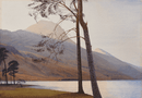 Evening Sun, Buttermere by William Heaton Cooper R.I. (1903 - 1995)