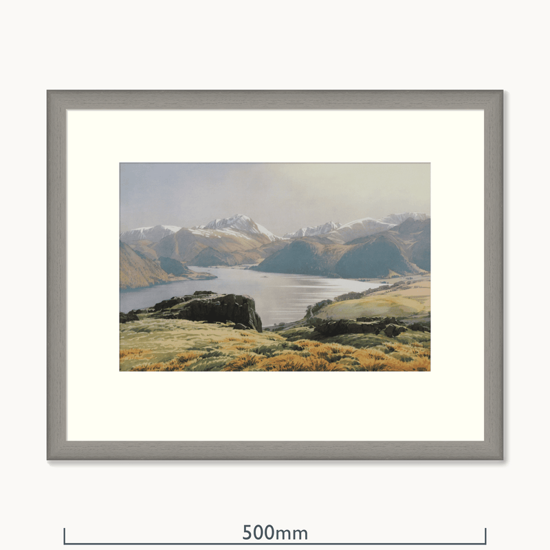 Ullswater from Gowbarrow Fell by William Heaton Cooper R.I. (1903 - 1995)