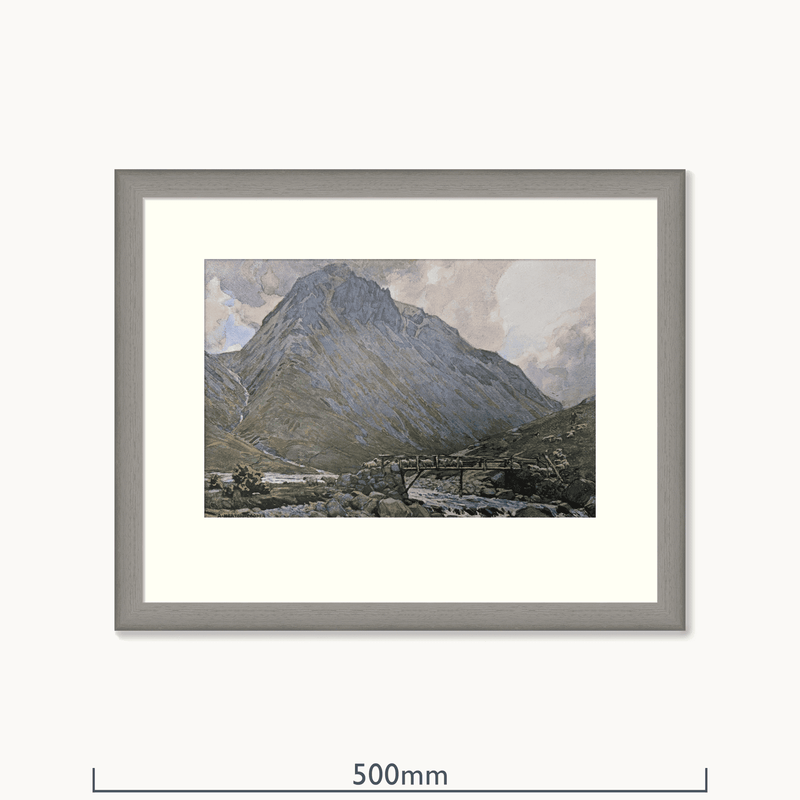 Great Gable, Wasdale by Alfred Heaton Cooper (1863 - 1929)