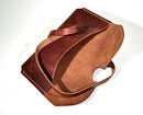 Leather Pencil Case with Tie Detail